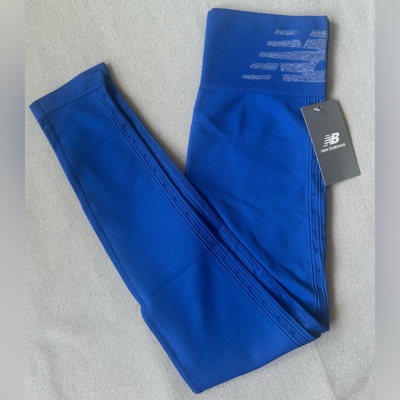 New Balance Pants - New Balance Core Seamless Logo Leggings
